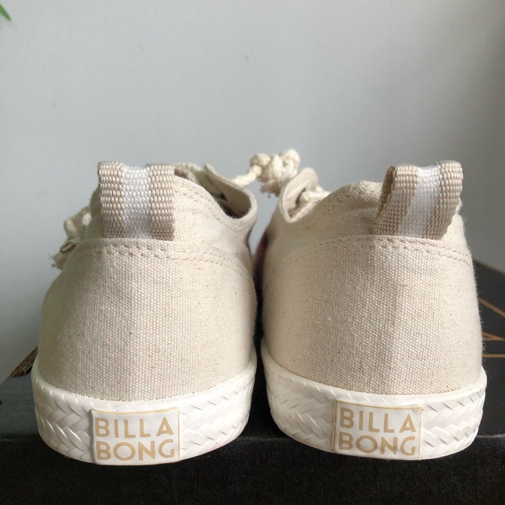 SOLD Billabong Marina Canvas Striped Shoes NWOT - Picture 6 of 9